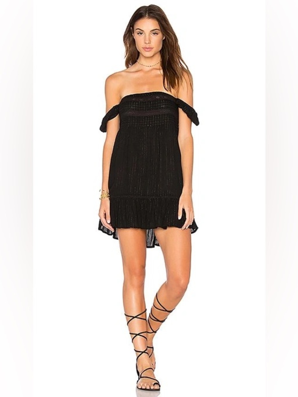 AUGUSTE X REVOLVE Isabella Play Dress Black Size US 4